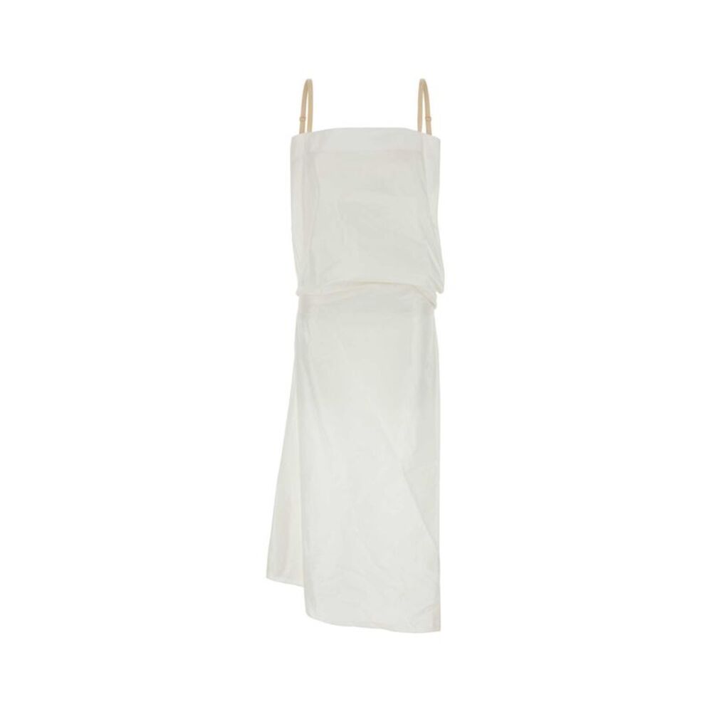 Carven Women White Silk Dress